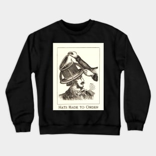 1909 W.P. Brazer & Co. Hatters and Men's Outfitters of Lowell, MA Crewneck Sweatshirt